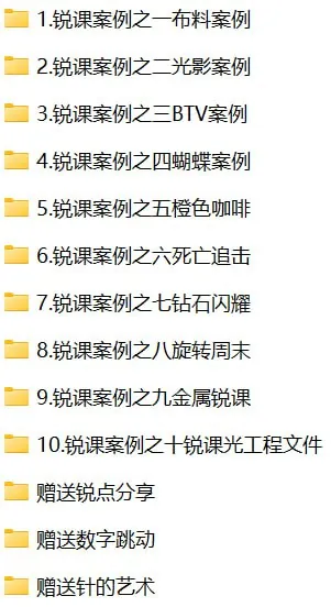 C4D锐课10大案例